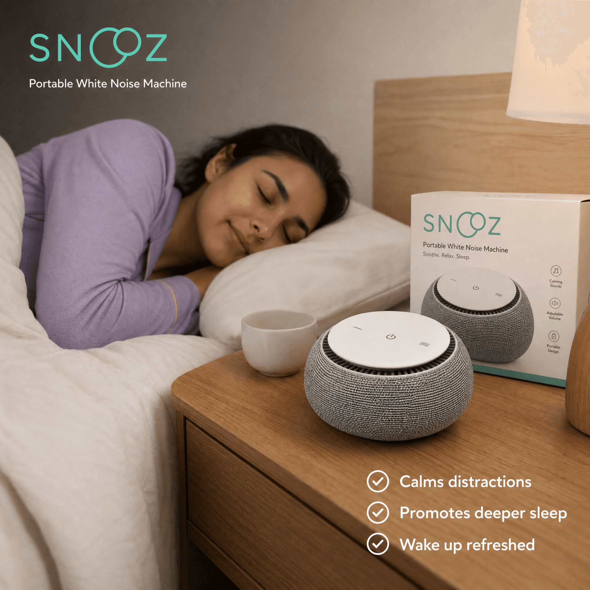 SNOOZ White Noise Machine